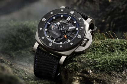 沛纳海最新「体验版」手表 Submersible PAM01670买主能和知名探险家共游不丹