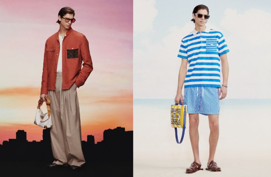 「路易威登2025早秋男裝系列」展現度假風格的悠閒時尚 