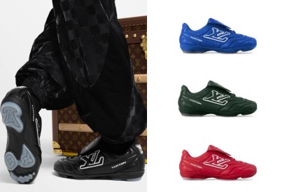 LV Footprint Soccer 足球鞋  结合时尚及运动美学的奢华运动鞋