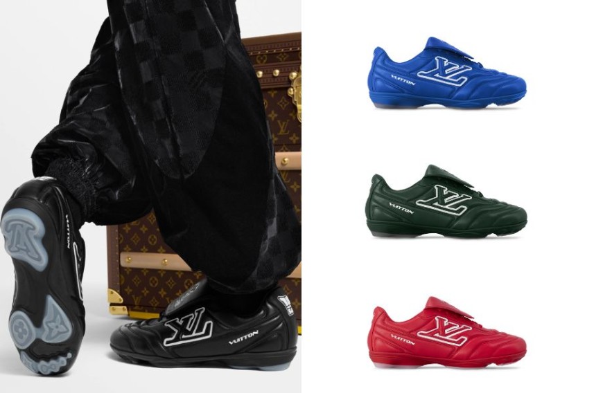LV Footprint Soccer 足球鞋  結合時尚及運動美學的奢華運動鞋