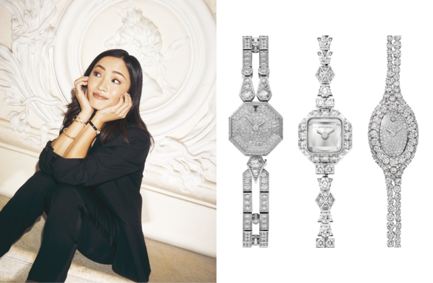 卡地亚品牌大使泽井杏奈Anna Sawai 完美演绎卡地亚珠宝腕表