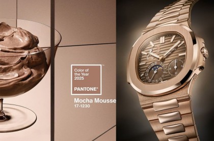 時尚新風潮!2025年度Pantone色「摩卡慕斯」手錶推薦