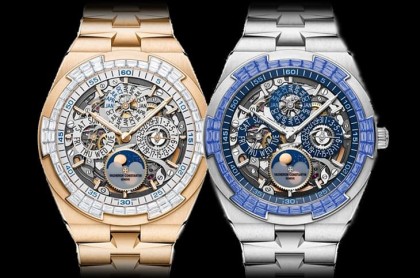 江詩丹頓Overseas隱藏款曝光 鑲嵌寶石鏤空設計再加複雜功能打造高度奢華