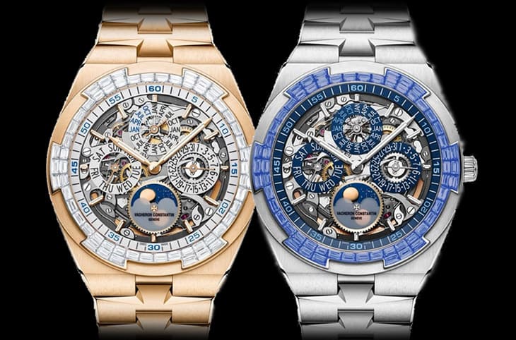 江诗丹顿Overseas隐藏款曝光 镶嵌宝石镂空设计再加复杂功能打造高度奢华