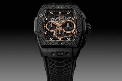 蛇年專屬！宇舶Spirit of Big Bang生肖錶融合金蛇雕刻設計