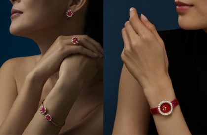 萧邦经典系列新春推荐 红色系珠宝腕表迎新年