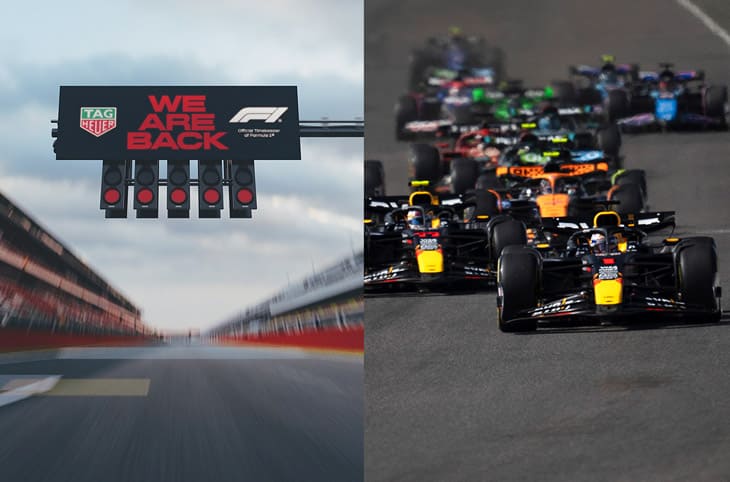 F1賽場再現泰格豪雅身影 官宣成為2025賽季官方時計重磅回歸