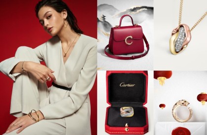 Cartier 全新新春珠寶上市!經典三環戒結合半鋪鑲鑽 為2025賺進好運
