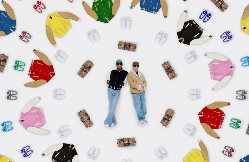 LV 2025 秋冬男裝系列 Pharrell Williams、NIGO 強強聯手重返2000年時尚潮流