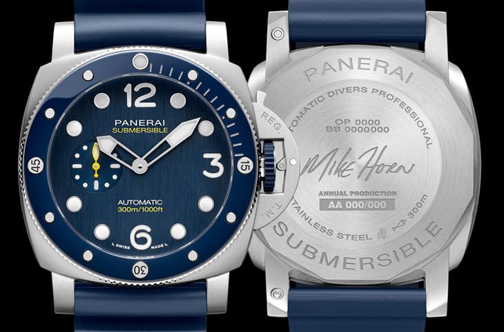 沛纳海Mike Horn联名潜水表 钢壳Submersible诠释冒险精神