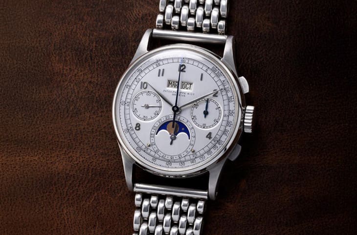 百达翡丽1518圣杯级万年历计时码表出售 创新高价指日可待