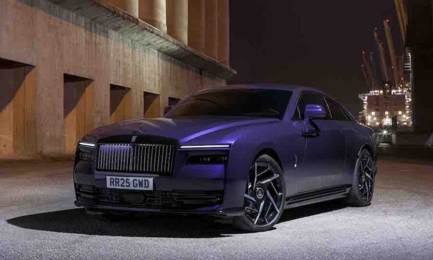 瞬间扭力1075Nm！Rolls-Royce Black Badge Spectre 劳斯莱斯最强电动车
