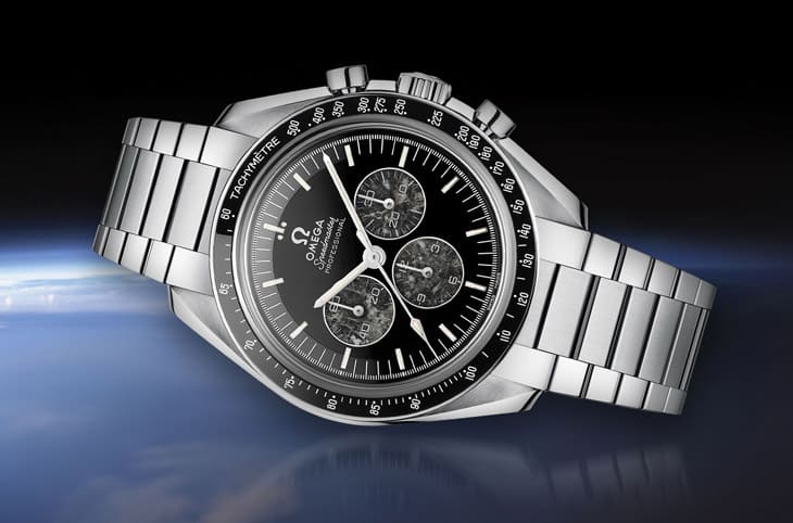 歐米茄321機芯超霸計時碼錶鉑金款新增鍊帶旗艦款 面盤點綴月球隕石超珍貴