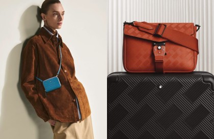 MONTBLANC 2025春夏皮件 煙燻藍、辣椒紅等全新配色 為日常注入嶄新活力