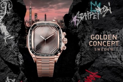 Apple Watch奢华科技配件 Golden Concept台湾限定表新潮亮相