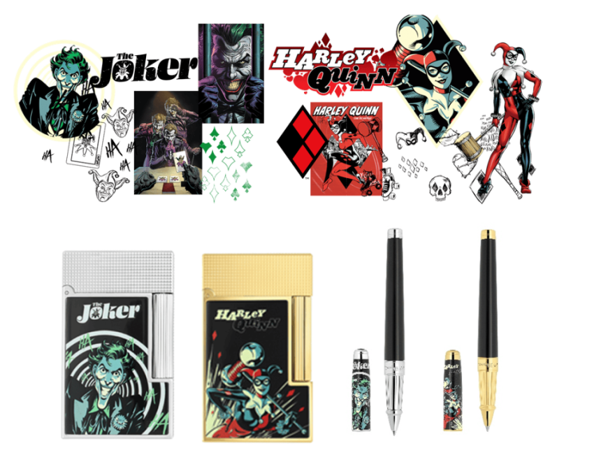 S.T. Dupont首度推出DC超級惡棍系列 點亮反派狂放大膽的邪惡魅力