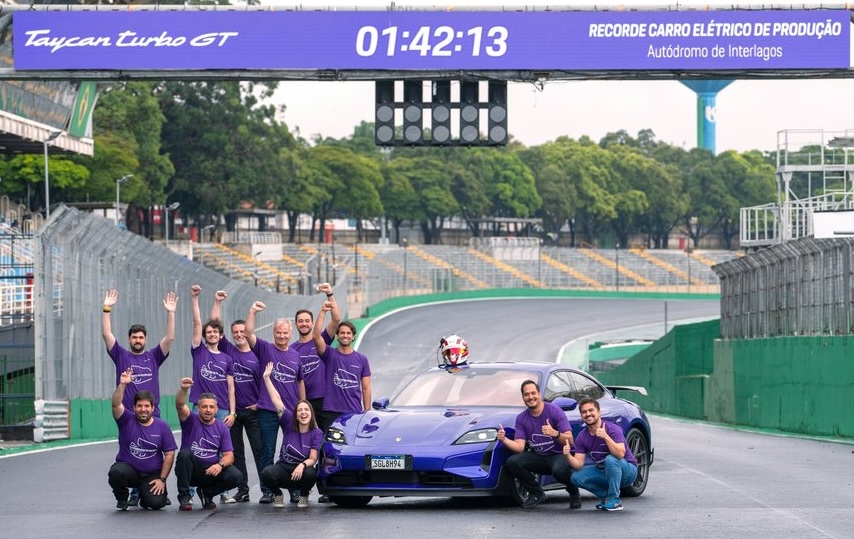 保時捷電動車Porsche Taycan Turbo GT 刷新巴西F1賽道單圈紀錄