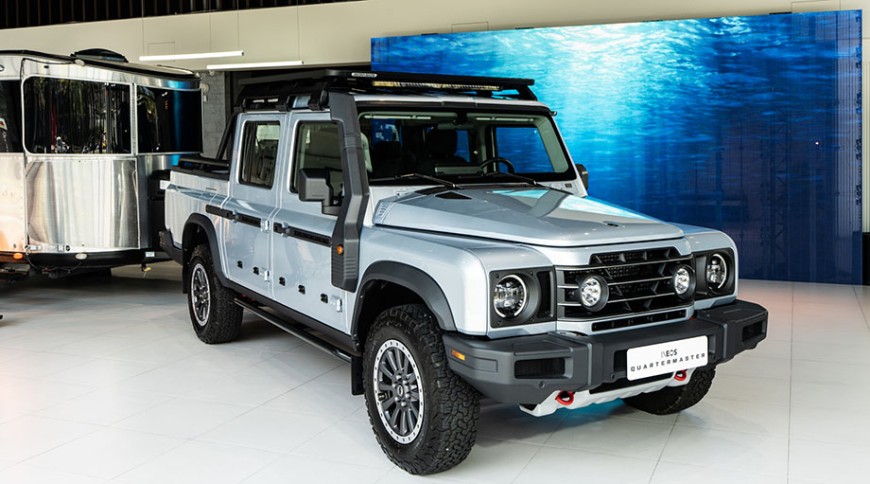 英式皮卡之王 INEOS Grenadier Quartermaster雙動力、大車斗368萬起