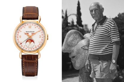 畢卡索的隱藏名錶 收藏家矚目兩只未出現在拍賣的月相錶