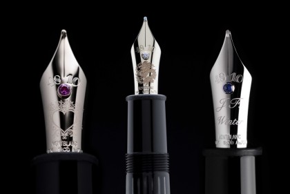 「MONTBLANC 客制化笔尖订制服务」打造专属笔触、精准书写体验的独特钢笔
