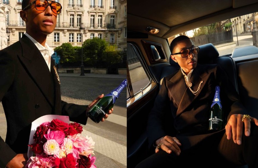 「Pharrell Williams菲董 x 酩悦打造全新联名限量版香檳」让每场生日派对更耀眼