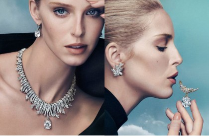 Tiffany & Co. 全新高級珠寶形象大片 以現代視角重新經典石上鳥的永恆魅力