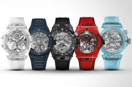 宇舶Big Bang 20週年祭出百萬瑞郎陀飛輪天團！