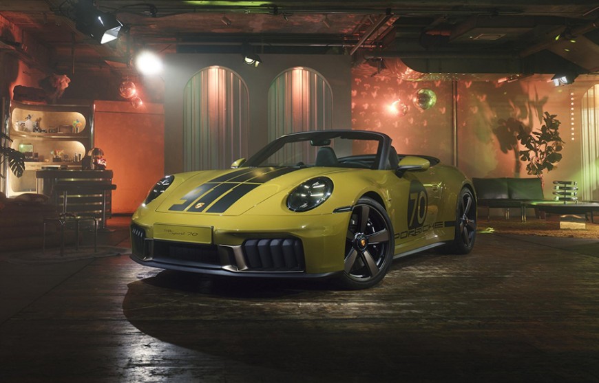 保时捷特别版全球首发 Porsche 911 Spirit 70敞篷复古杰作