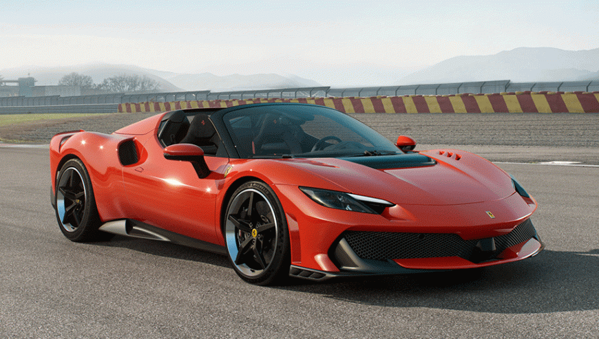 综效880匹、折叠式硬顶敞篷 Ferrari 296 Speciale A法拉利特别版上空亮相