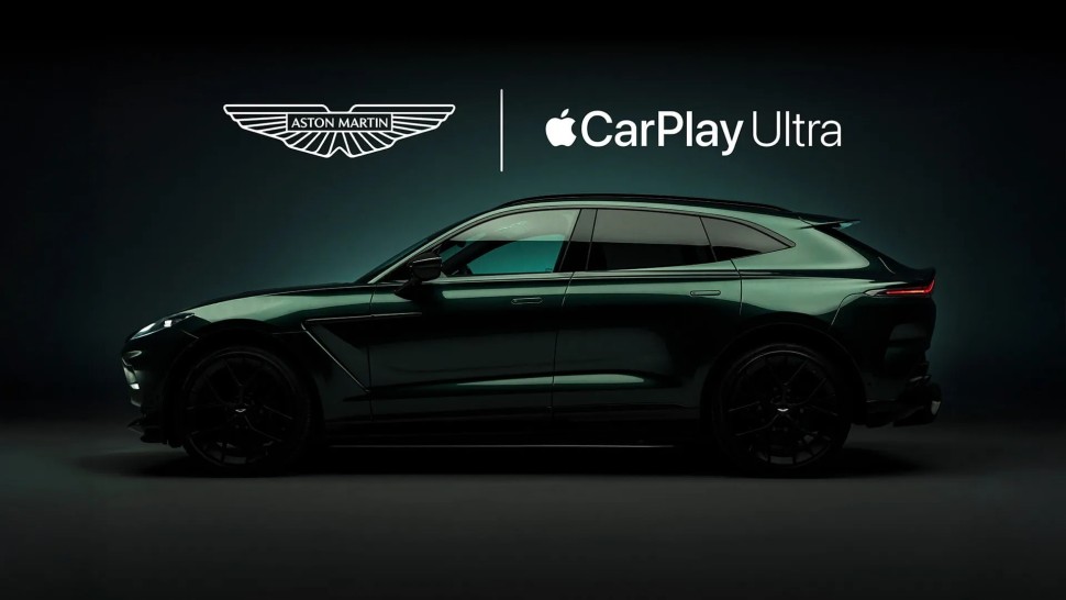 苹果超跑登场!Aston Martin奥斯顿马丁首家搭载Apple CarPlay Ultra