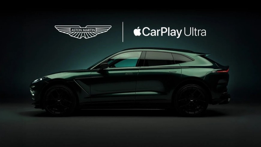 蘋果超跑登場！Aston Martin奧斯頓馬丁首家搭載Apple CarPlay Ultra