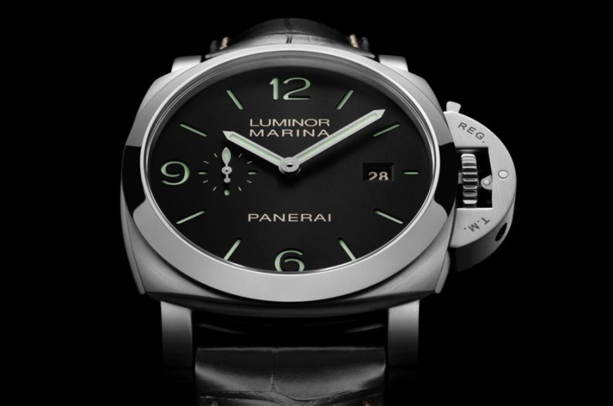 低调外表藏不住革新灵魂 沛纳海新一代Luminor Marina细节一次看懂
