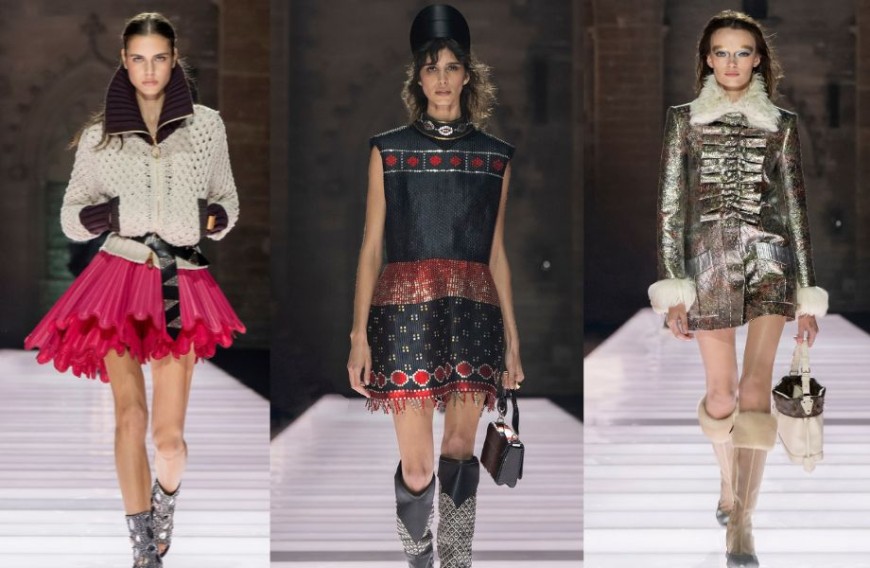 Louis Vuitton 2026早春女裝系列亮相亞維儂教皇宮 歷史古蹟成伸展台焦點