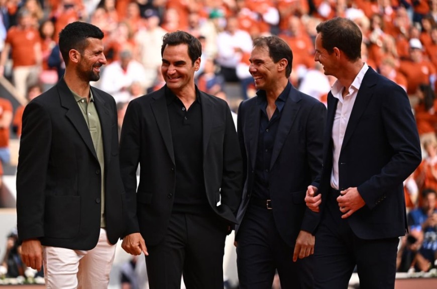 法網歷史性一刻：Nadal退休儀式四巨頭同框，高級名錶同場競帥