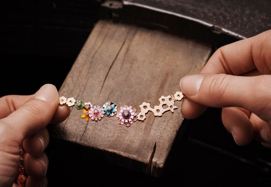 Dior 「全新2025 Diorigami珠寶系列」繽紛色彩帶你走進春日夢幻花園
