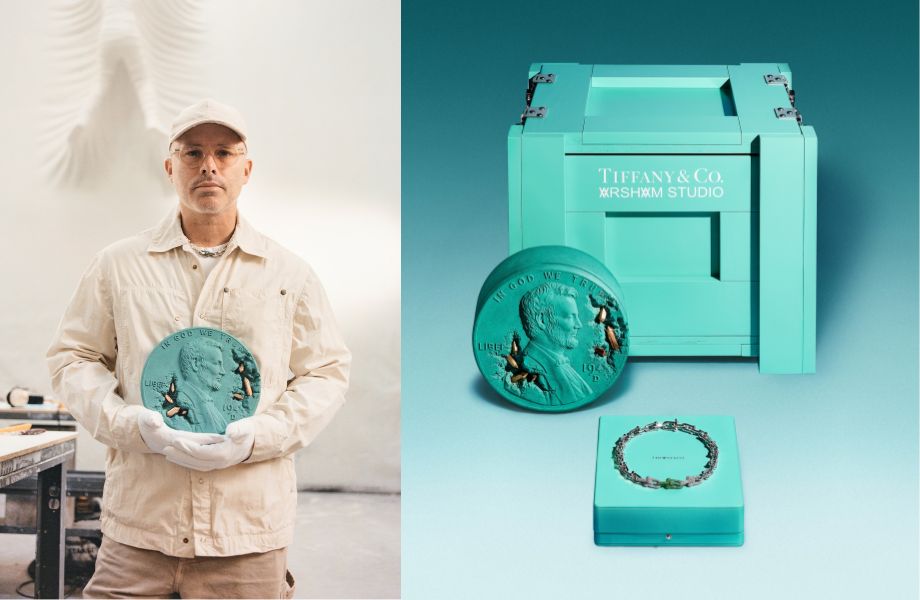 藏在青铜器裡的HardWear!Tiffany & Co. X  Daniel Arsham限量39组联名系列亮相