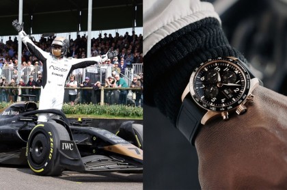 IWC聯手飆速大片《F1》 電影專屬賽車主題工程師、飛行員手錶一次看