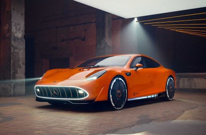 宾士高性能首款电动潜力作 Mercedes-AMG CONCEPT GT XX 概念车