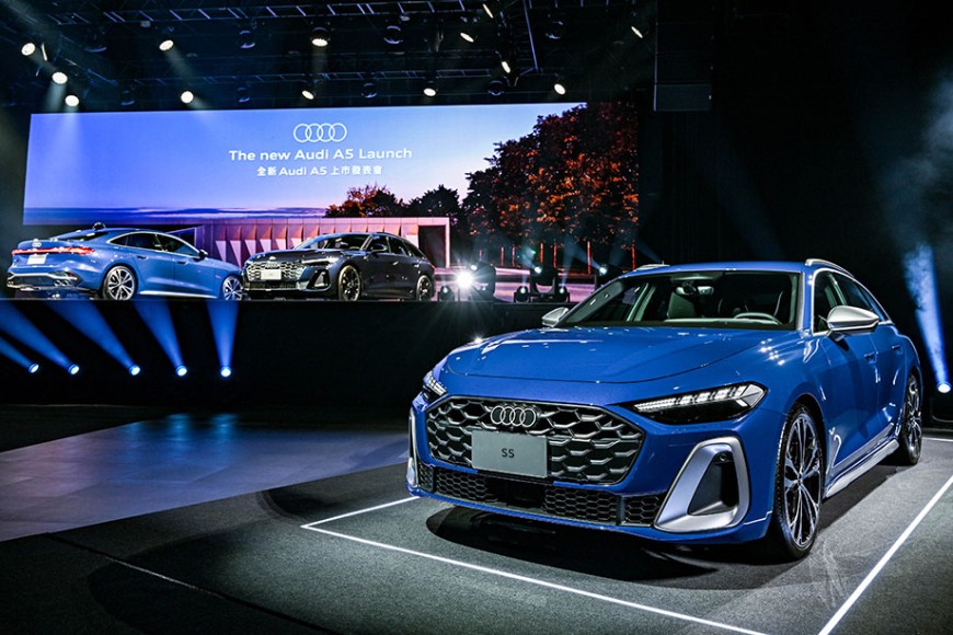 中型豪車新主力 Audi A5 Sedan、A5 Avant同步登台217萬起