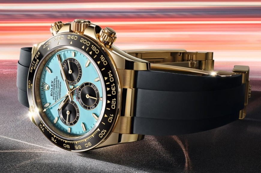 黃金碰上綠松石藍撞色魅力 勞力士126518LN話題大爆發