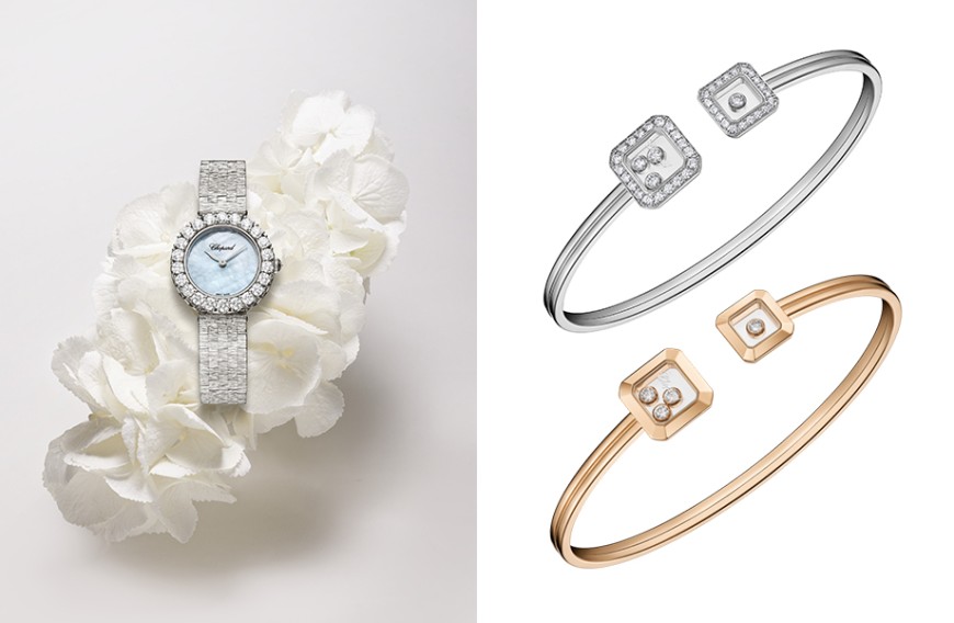 12款彩宝时计＋全新方形滑动钻石！萧邦两大经典系列再进化