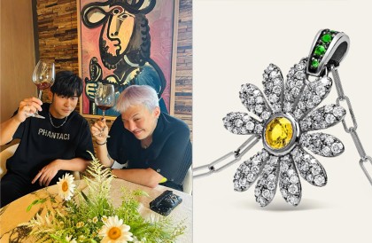 周杰倫與GD驚喜同框!Jacob & Co.雛菊吊墜成焦點飾品