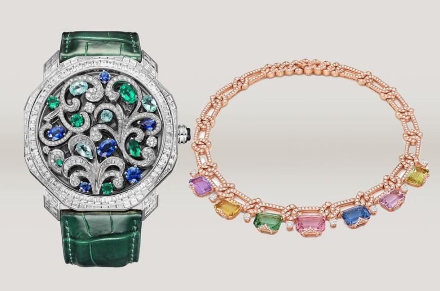 寶格麗珠寶腕錶展 陀飛輪、孔雀羽毛與蛇形鑽錶的華麗世界