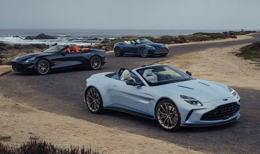 Aston Martin进军美洲75周年 Thrillseeker敞篷系列2025蒙特雷首秀