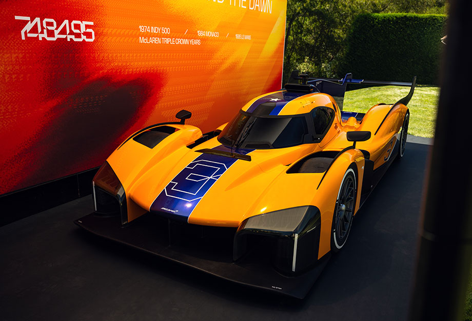 McLaren「Project: Endurance」蒙特雷首演 塗裝致敬麥拉倫三冠王顯赫戰績