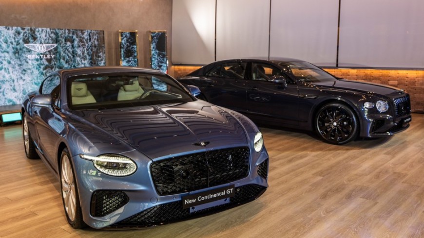 宾利V8油电680匹全新导入 2026年式Bentley Continental GT车系、Flying Spur 1380万起