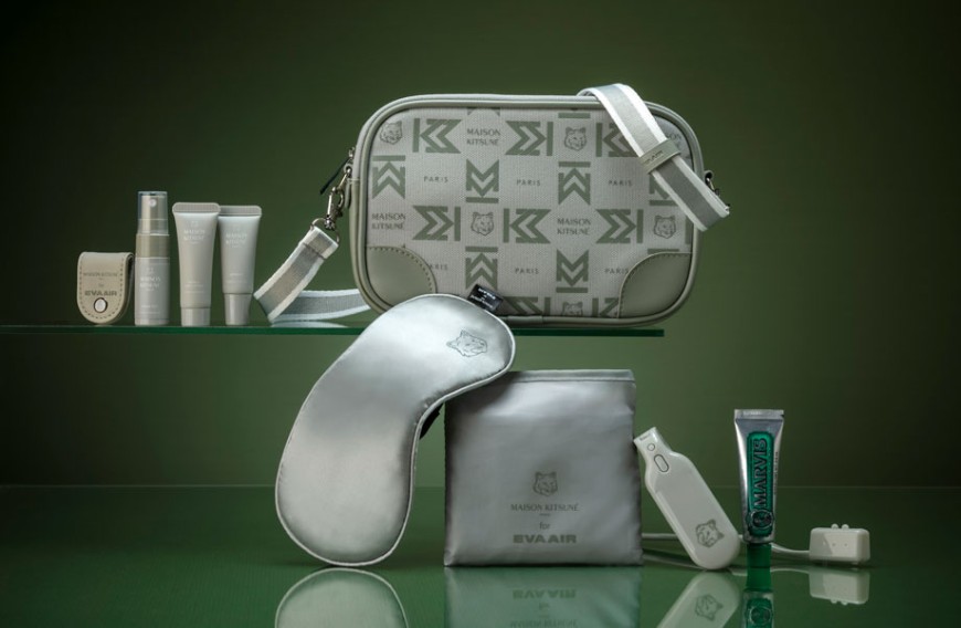 長榮航空打造全新飛行體驗 Maison Kitsuné聯名備品與高空味蕾饗宴同步登場