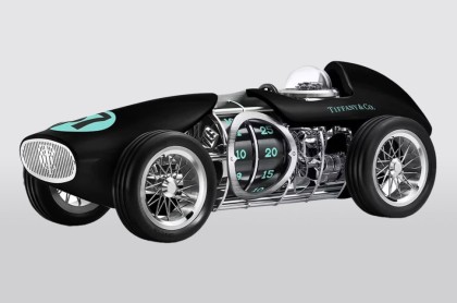 把玩时间的艺术 TIFFANY Time for Speed赛车钟,一倒车就满格动力的收藏级逸品