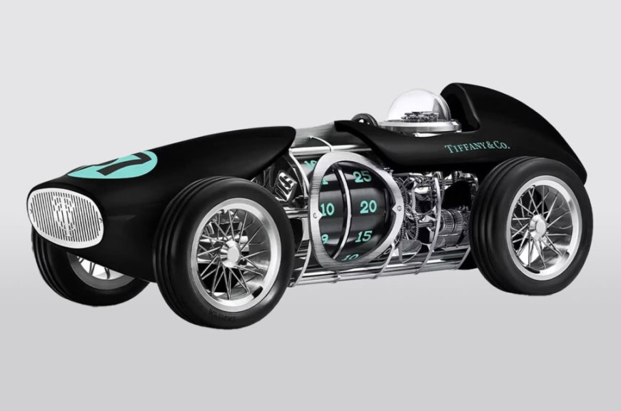 把玩时间的艺术 TIFFANY Time for Speed赛车钟,一倒车就满格动力的收藏级逸品