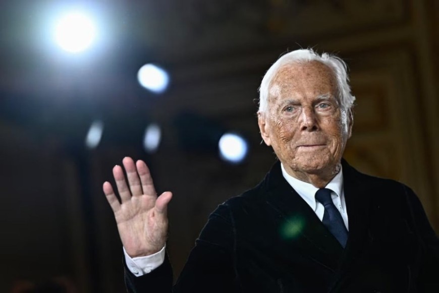 開創「亞曼尼帝國」半世紀時尚傳奇 義大利時裝設計師Giorgio Armani 91歲優雅謝幕